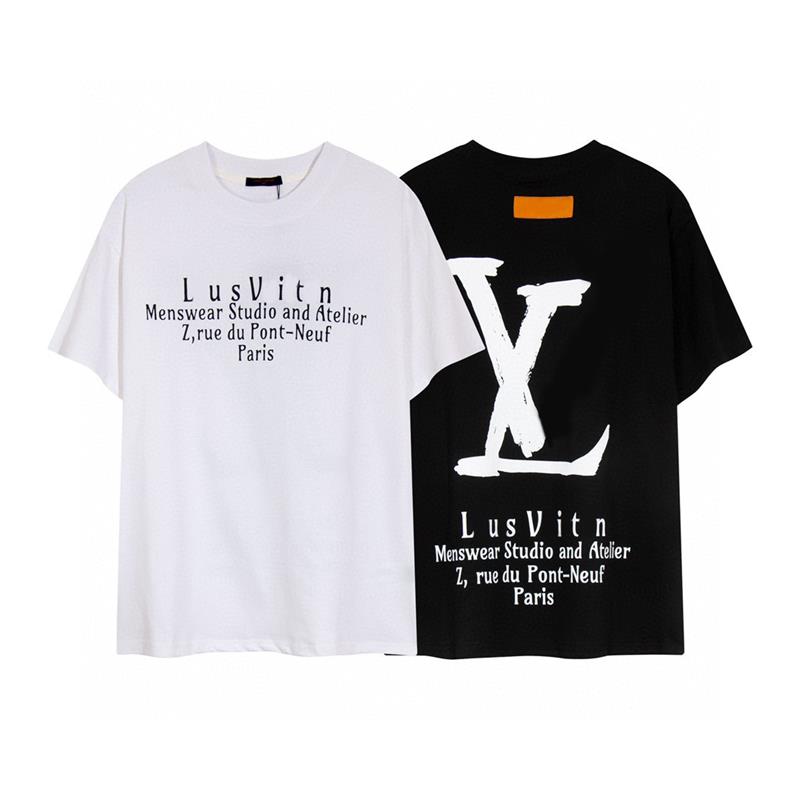New Luxury Men's t-Shirt Men's Designer Cotton Round Neck Printed Letter logo Fashion Casual Fashion Brand t-Shirt Loose Men's and Women's Short Sleeve Personality, Black
New Luxury Men's t-Shirt Men's Designer Cotton Round Neck Printed Letter logo Fashion Casual Fashion Brand t-Shirt Loose Men's and Women's Short Sleeve Personality, Black