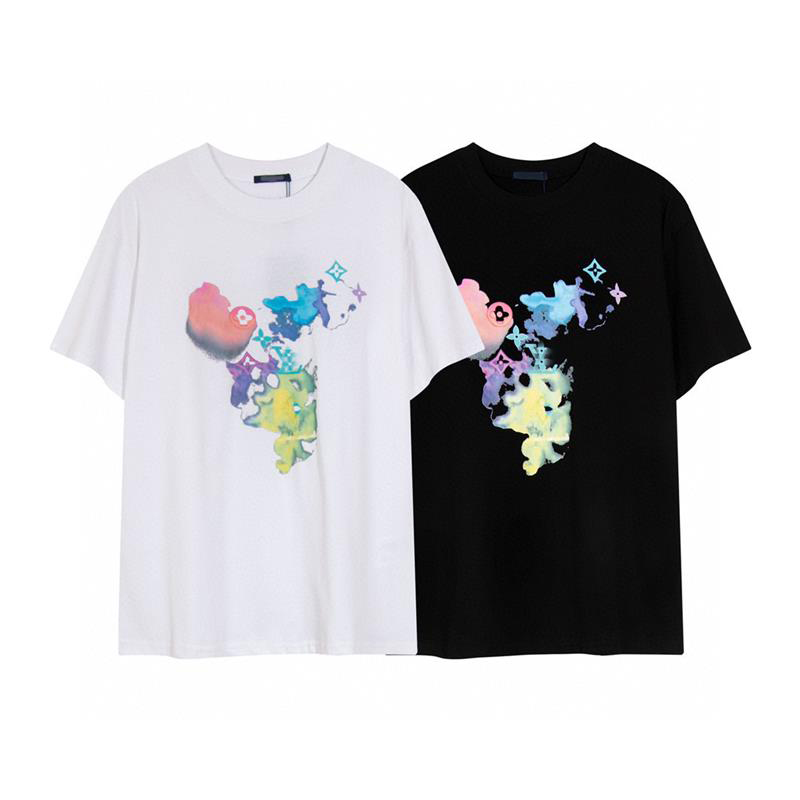High Quality 2023 Summer New Men's t-Shirt Ink Graffiti Letter Print Casual Loose Short Sleeve Men's and Women's Colorful t-Shirt, White
High Quality 2023 Summer New Men's t-Shirt Ink Graffiti Letter Print Casual Loose Short Sleeve Men's and Women's Colorful t-Shirt, White