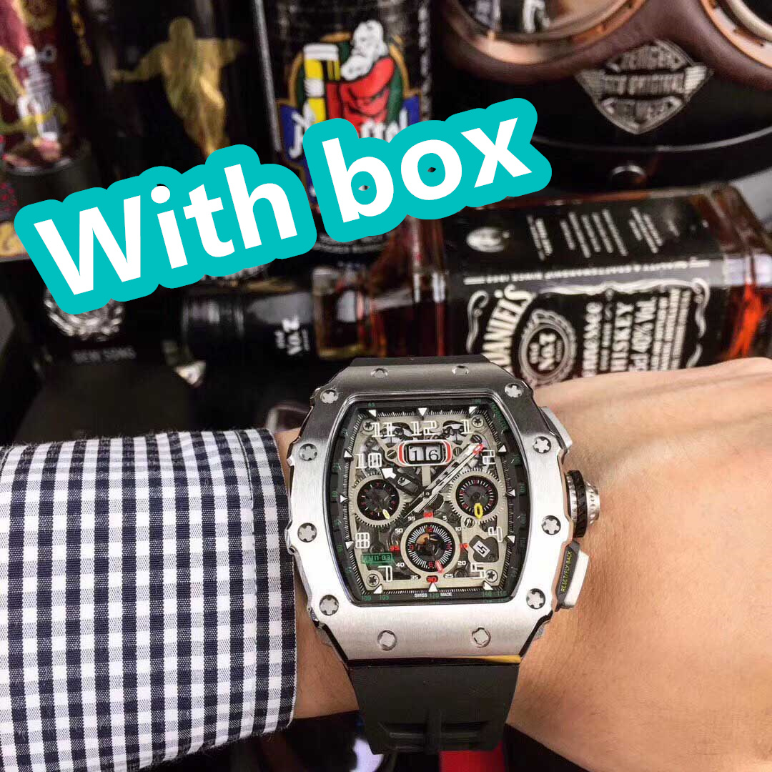 2023U1 Montre de luxe fully automatic movement watch RM50-03 luminous dial pointer 40x50x16mm deep waterproof stainless steel case top watch, Add waterproof
2023U1 Montre de luxe fully automatic movement watch RM50-03 luminous dial pointer 40x50x16mm deep waterproof stainless steel case top watch, Add waterproof