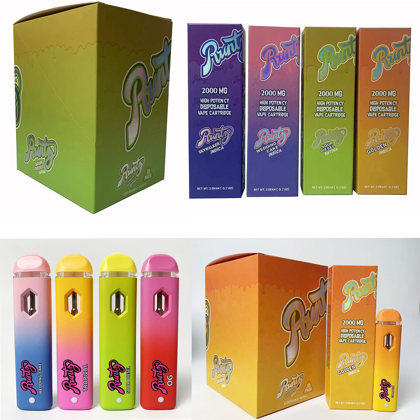 Packwoods Runtz X Disposable E cigarettes 380mAh Rechargeable Battery 2.0ML Empty Vape
Packwoods Runtz X Disposable E cigarettes 380mAh Rechargeable Battery 2.0ML Empty Vape
