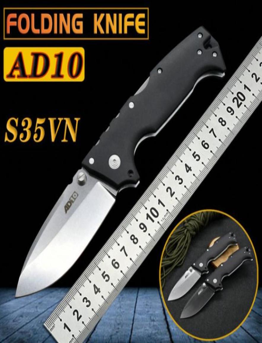 New OEM Cold Steel AD10 AD10 Tactical Folding Knife S35VN Drop Point Satin Blade Black Nylon glass fibre Handle With Retail Box1397623
New OEM Cold Steel AD10 AD10 Tactical Folding Knife S35VN Drop Point Satin Blade Black Nylon glass fibre Handle With Retail Box1397623