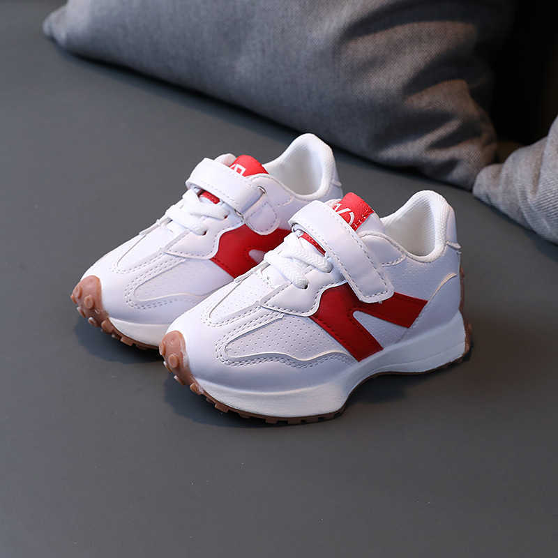 Athletic Outdoor Toddler Boy Shoes Autumn New Children's Sports Shoes Girls' Single Shoes Small Waist Soft Soles Boys' Father Shoes Bab