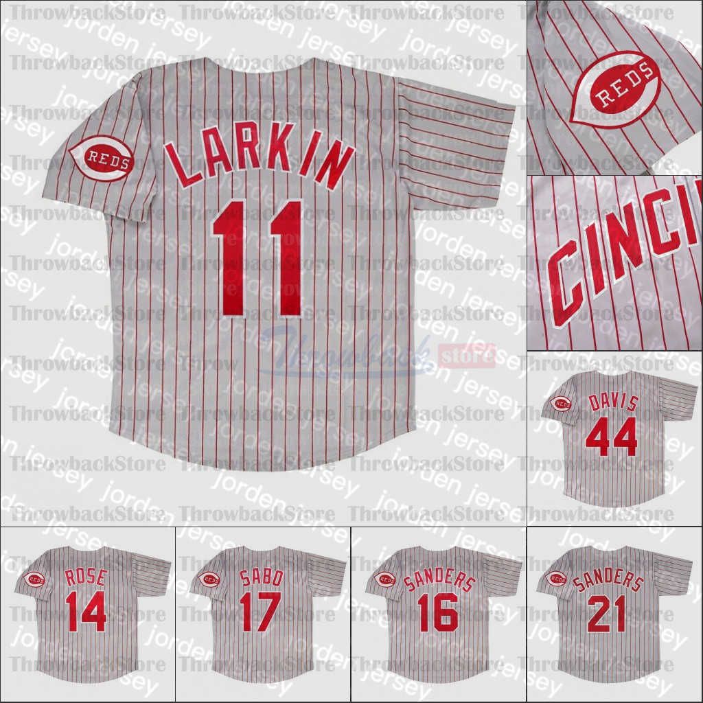 NEW College Baseball Wears Retro Baseball 1993 1994 and 1996 Home Jersey 11 Barry Larkin 17 Chris Sabo 21 Deion Sanders 44 Eric Davis, Women/white
NEW College Baseball Wears Retro Baseball 1993 1994 and 1996 Home Jersey 11 Barry Larkin 17 Chris Sabo 21 Deion Sanders 44 Eric Davis, Women/white
