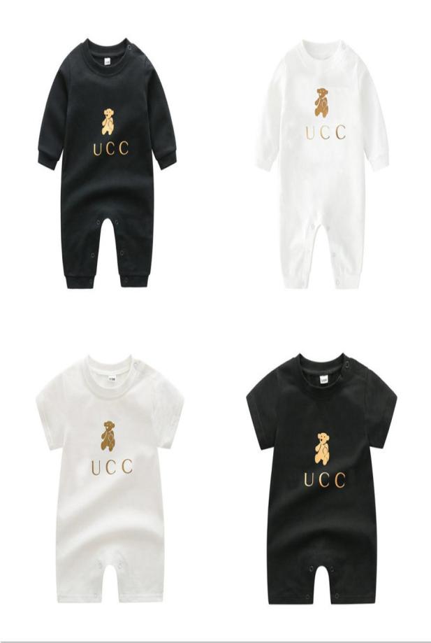 kids Designer Rompers baby boy girl summer top quality shortsleeved Long sleeve 100 cotton clothes 12 years old newborn Jumpsui1215977, Black long sleeve
kids Designer Rompers baby boy girl summer top quality shortsleeved Long sleeve 100 cotton clothes 12 years old newborn Jumpsui1215977, Black long sleeve