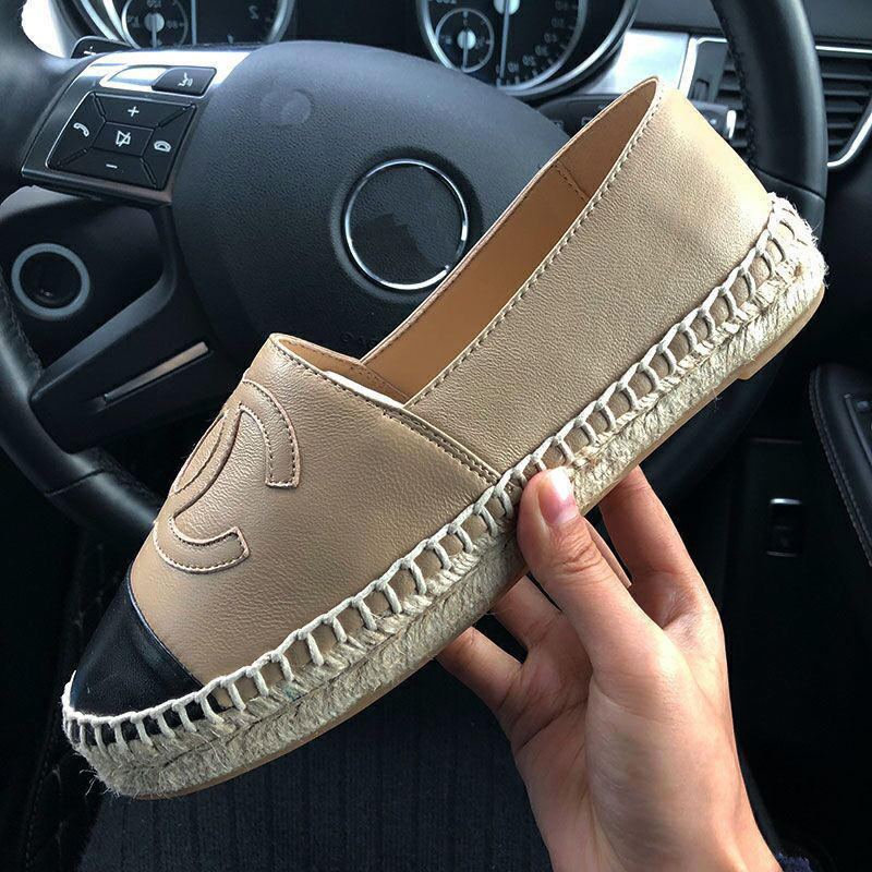 2023 Brand Designer Shoes Fashion denim Zapatos Espadrills Straw Fisherman Flats Channel Lazy Zapatos Sandals Women's casual Mujer luxury Linen Slippers 35-42, C11
2023 Brand Designer Shoes Fashion denim Zapatos Espadrills Straw Fisherman Flats Channel Lazy Zapatos Sandals Women's casual Mujer luxury Linen Slippers 35-42, C11