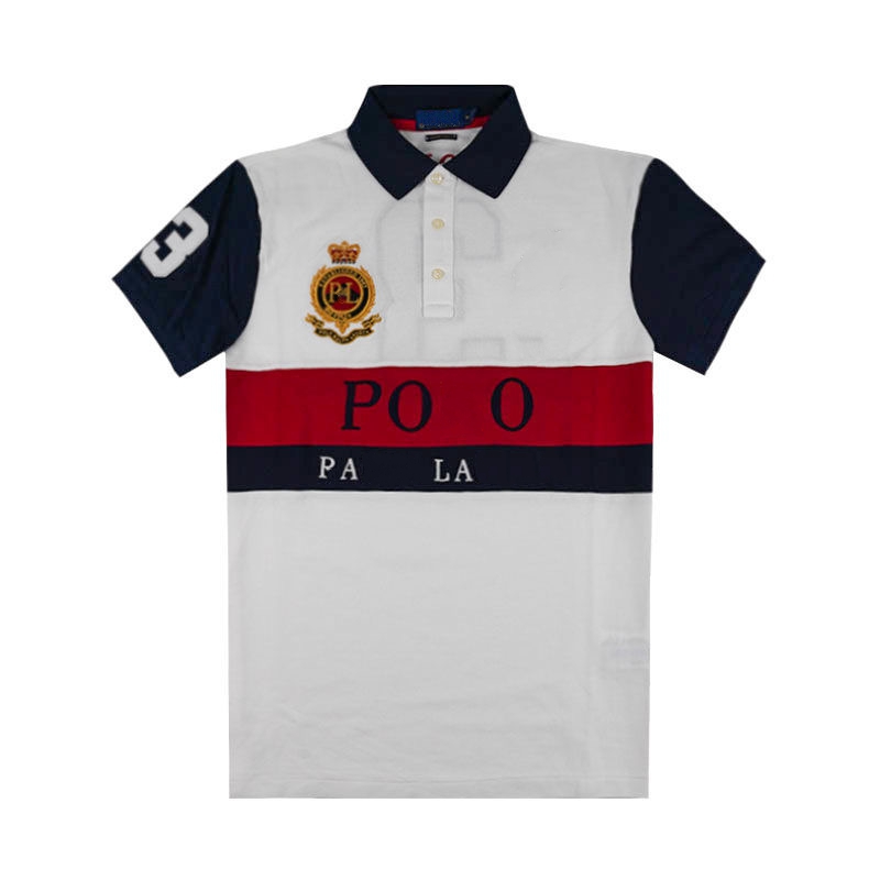Wholesale Summer Embroidered Men' Short Sleeve polos Shirt Brand Designer High Quality Lapel Cotton T-Shirt -5XL, Blue
Wholesale Summer Embroidered Men' Short Sleeve polos Shirt Brand Designer High Quality Lapel Cotton T-Shirt -5XL, Blue