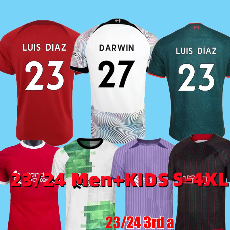 23 24 soccer jerseys GAKPO DARWIN 2022 2023 2024 Mohamed Luis DIaz Alexander Arnold football kit tops shirts men kids uniform A.BECKER goalkeeper set Size S-4XL, 23-24 home
23 24 soccer jerseys GAKPO DARWIN 2022 2023 2024 Mohamed Luis DIaz Alexander Arnold football kit tops shirts men kids uniform A.BECKER goalkeeper set Size S-4XL, 23-24 home