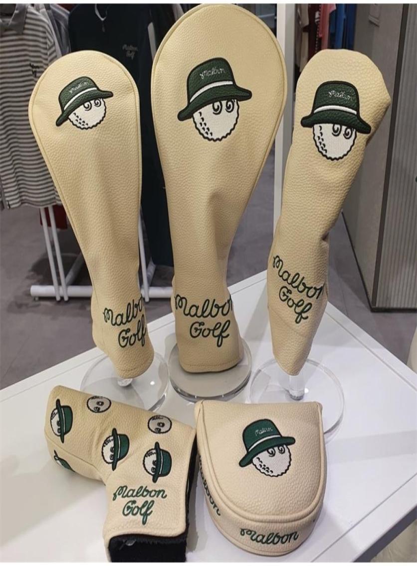 Malbon Design Golf Club Driver Fairway Woods Hybrid UT Putter and Mallet Putter Head Protection Cover 5 set 2206236918015
Malbon Design Golf Club Driver Fairway Woods Hybrid UT Putter and Mallet Putter Head Protection Cover 5 set 2206236918015