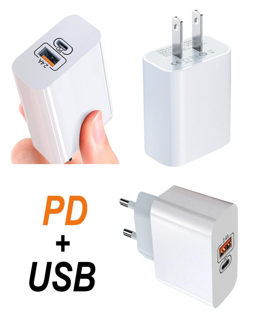 5V 24A PD USB Wall Chargers Type C US EU Plug Fast Charging Charger Adapter for iPhone 12 11 Pro Max5738794
5V 24A PD USB Wall Chargers Type C US EU Plug Fast Charging Charger Adapter for iPhone 12 11 Pro Max5738794