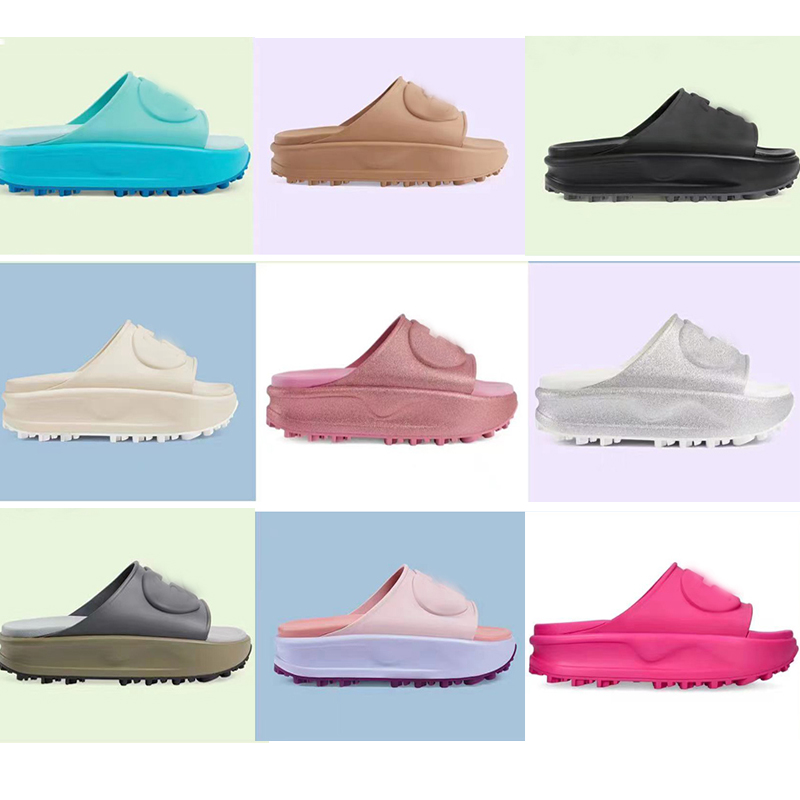 Metallic designer Rubber Slide Slippers Interlocking G Rose Pink Womens Embossed letter Sandal Macaron Platform non-slip Low-heel Slider Latest Silver colorful
Metallic designer Rubber Slide Slippers Interlocking G Rose Pink Womens Embossed letter Sandal Macaron Platform non-slip Low-heel Slider Latest Silver colorful