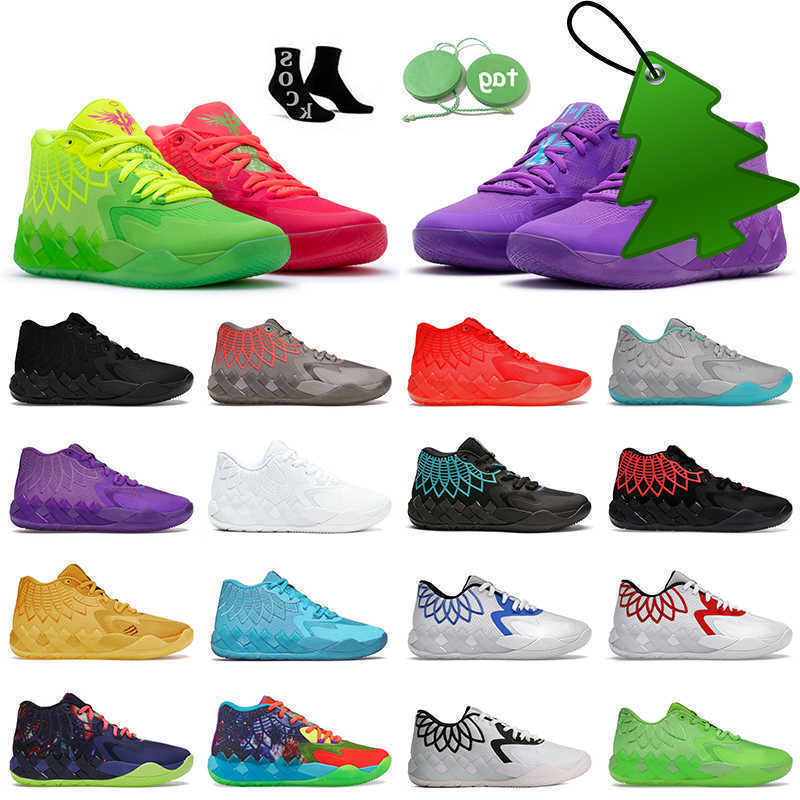 

LaMelo Ball Shoes MB.01 Lo Mens Basketball Shoe 1OF1 Queen City Rick and Morty Rock Ridge Red Blast Buzz City Galaxy UNC Iridescent Dreams, C12 40-46