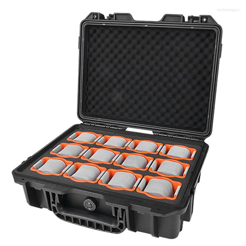 Watch Boxes Waterproof Tool Box 12 Slots Suitcase Organizer Jewelry Display Storage Case Anti-drop 38 30 14CM
Watch Boxes Waterproof Tool Box 12 Slots Suitcase Organizer Jewelry Display Storage Case Anti-drop 38 30 14CM