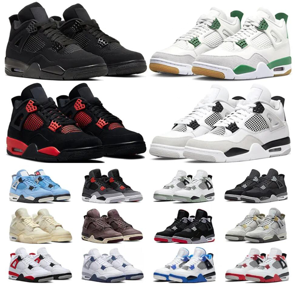 2023 Authentic 4 Union SE University Blue Shoes 4S A Ma Maniere Pine Green Military Black Canvas Fire Red Sail Black Cat Kaws Bred Thunder Men Sports Sneakers With box, 17
2023 Authentic 4 Union SE University Blue Shoes 4S A Ma Maniere Pine Green Military Black Canvas Fire Red Sail Black Cat Kaws Bred Thunder Men Sports Sneakers With box, 17