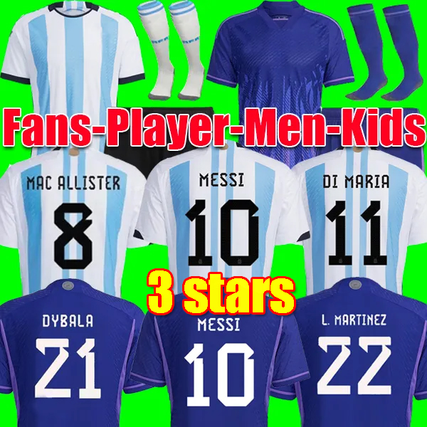 Argentina 3 stars soccer Jerseys Fans player version 2022 DYBALA MARTINEZ Maradona de paul football shirt 22 23 Men women Kids sets uniforms di maria 999, Men home player
Argentina 3 stars soccer Jerseys Fans player version 2022 DYBALA MARTINEZ Maradona de paul football shirt 22 23 Men women Kids sets uniforms di maria 999, Men home player