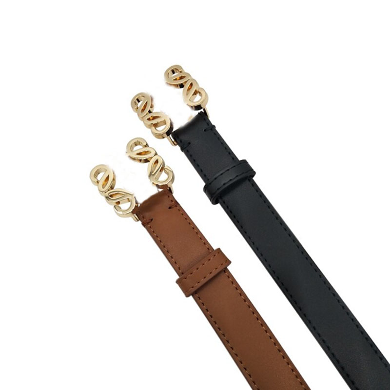 Women's belt Fashion women's high-quality brand belt 2.5cm dress belt, Brown
Women's belt Fashion women's high-quality brand belt 2.5cm dress belt, Brown