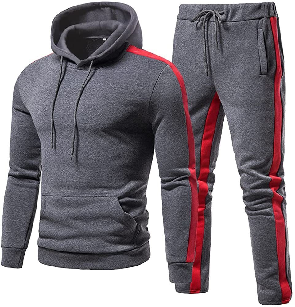 Men's Tracksuits Mens Track Suits 2 Piece Autumn Winter Jogging Suits Sets Sweatsuits Hoodies Jackets and Athletic Pants Men Clothing 230325
