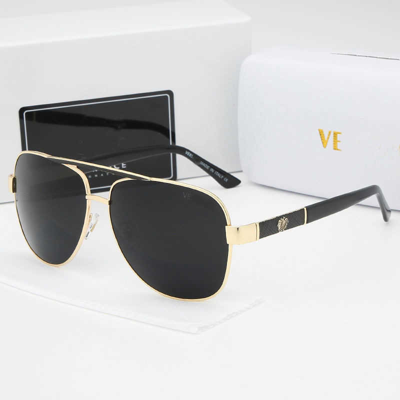 Designer Vercace Sunglasses Versage Sunglasses Fashion Trend Colorful Coated Men's And Women's Sunglasses Classic Business Glasses Toad Glasses Summer Black
Designer Vercace Sunglasses Versage Sunglasses Fashion Trend Colorful Coated Men's And Women's Sunglasses Classic Business Glasses Toad Glasses Summer Black