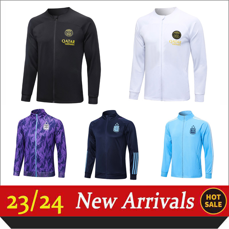 2023-24 tracksuit Paris Jerseys tracksuts Argentinas MessiS mbappe training kit survetement foot Soccer football
2023-24 tracksuit Paris Jerseys tracksuts Argentinas MessiS mbappe training kit survetement foot Soccer football