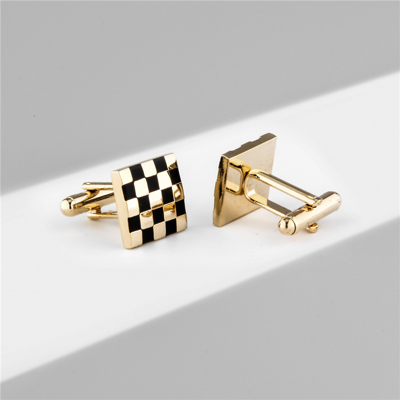 Cuff Links 4 Pairs Cufflinks For Mens With Gift Box Man Shirt Cufflinks Wedding Guests Gifts Men Gift For Husband Jewelry Business Tie Clip 230325