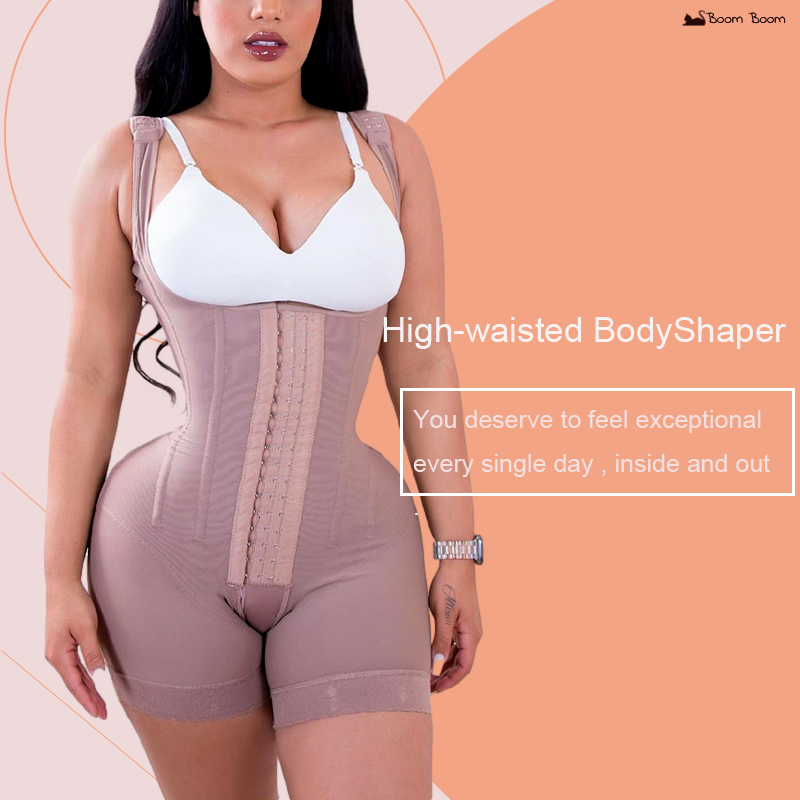 Waist Tummy Shaper Women's High Double Compression Garment Tummy Control Adjustable Skims BBL Post Op Surgery Supplie Fajas Colombianas 230327