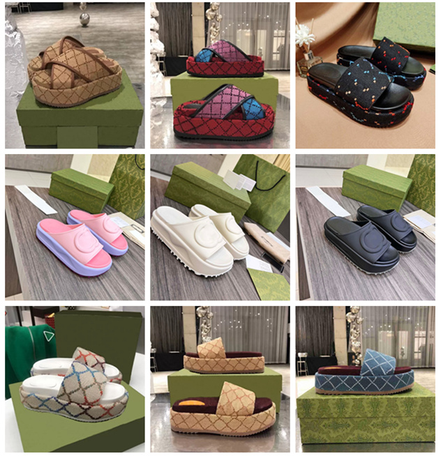 2023 Womens Fashion Slippers Embroidered Canvas Designer Slides slip on Slipper girls 55mm-60mm Slipper covered platform sandals size 35-45, 23
2023 Womens Fashion Slippers Embroidered Canvas Designer Slides slip on Slipper girls 55mm-60mm Slipper covered platform sandals size 35-45, 23