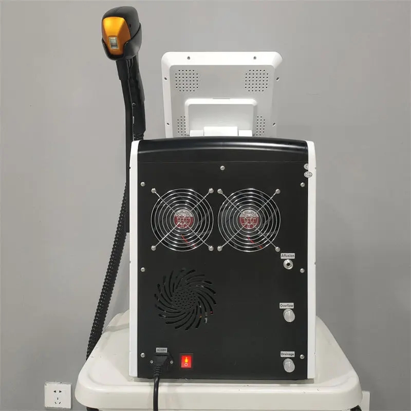 Diode Laser machine permanent hair removal 755nm 808nm 1064nm Titanium ice XL Platinum Triple Wavelength quickly painlessly Device