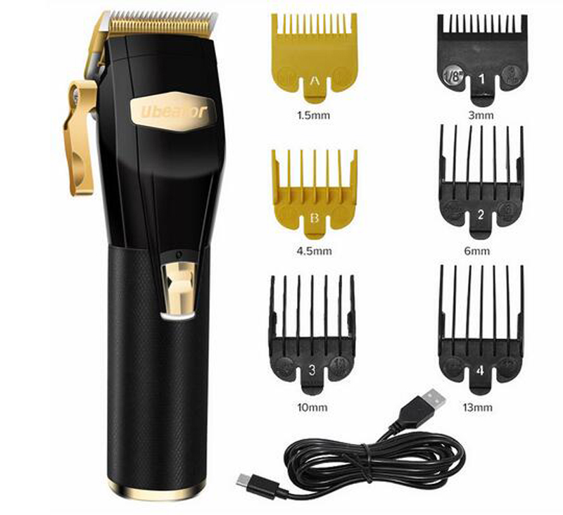 Profession Hair Clippers Set Trimmer Barbershop Cutter Cutting Machine Haircut Cordless Gold Red Black Men Family Barbers Beard T Outliner Clipper USB