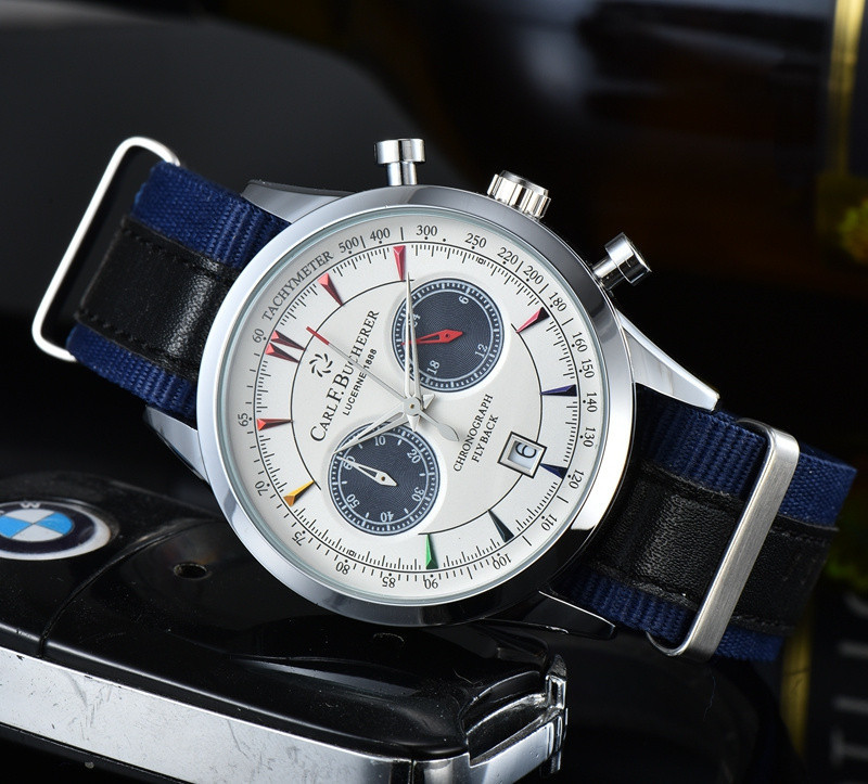Carlf Wrist Watches for men 2023 mens Watches All dials work Quartz Watch High Quality Top Luxury Brand Chronograph Clock Fashion FLY BACK leather Strap
Carlf Wrist Watches for men 2023 mens Watches All dials work Quartz Watch High Quality Top Luxury Brand Chronograph Clock Fashion FLY BACK leather Strap