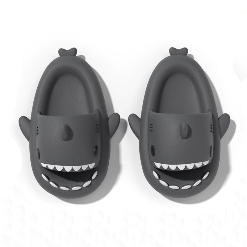 shark Summer Slippers Sliders Men Women Kids Slides Pink Blue Grey Memory Foam Sandals Soft Thick Cushion Slipperisri# z250708E9MW