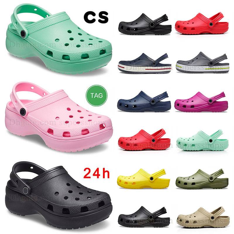 2023 Croc Clog designer Sandals mens womens platform slippers slides croos big kid triple black white red Khaki bule mint green summer flip flops beach shoes sandels, J58 36-47 red thunder
2023 Croc Clog designer Sandals mens womens platform slippers slides croos big kid triple black white red Khaki bule mint green summer flip flops beach shoes sandels, J58 36-47 red thunder
