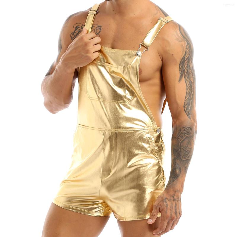 Mens Shiny Metallic Bib Overall Suspender Shorts Adjustable Wide Shoulder Straps Fancy Dress Festival Prom Clubwear Costumes, Silver
Mens Shiny Metallic Bib Overall Suspender Shorts Adjustable Wide Shoulder Straps Fancy Dress Festival Prom Clubwear Costumes, Silver