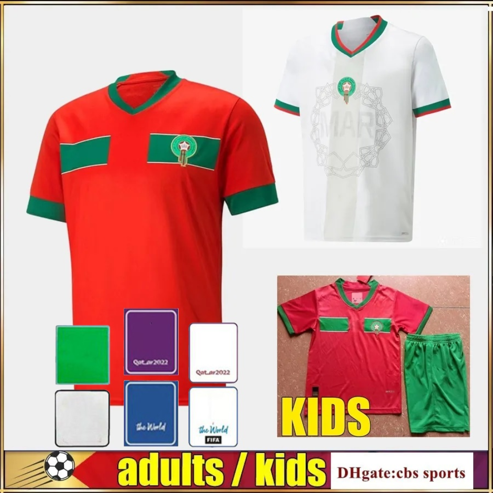 2022 2023 Moroccan soccer jersey HAKIMI Maillot marocain ZIYECH EN-NESYRI football shirts men Kids kit HARIT SAISS IDRISSI BOUFAL jersey Maroc national team jersey, Just mens 2022 away+patch
2022 2023 Moroccan soccer jersey HAKIMI Maillot marocain ZIYECH EN-NESYRI football shirts men Kids kit HARIT SAISS IDRISSI BOUFAL jersey Maroc national team jersey, Just mens 2022 away+patch