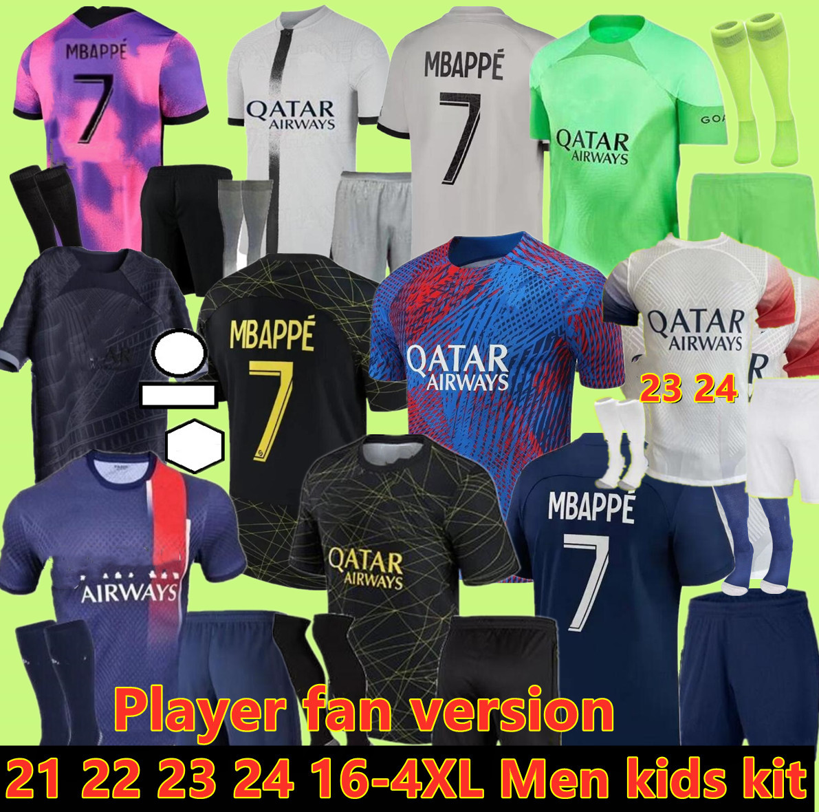 adults kids 23 24 PSGs MBAPPE soccer jerseys 2021 2022 2023 DI MARIA WIJNALDUM SERGIO RAMOS HAKIMI fourth Maillots football kit ICARDI VERRATTI third 4TH 3XL 4XL 
adults kids 23 24 PSGs MBAPPE soccer jerseys 2021 2022 2023 DI MARIA WIJNALDUM SERGIO RAMOS HAKIMI fourth Maillots football kit ICARDI VERRATTI third 4TH 3XL 4XL