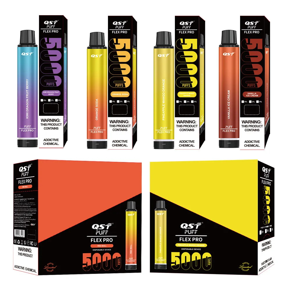 2023 NewPuff flex pro 5000 Puffs rechargeable Disposable Vape e cigarette Vape Device 15 flavors 550mah Battery 12ml Cartridge Starter Kit
2023 NewPuff flex pro 5000 Puffs rechargeable Disposable Vape e cigarette Vape Device 15 flavors 550mah Battery 12ml Cartridge Starter Kit