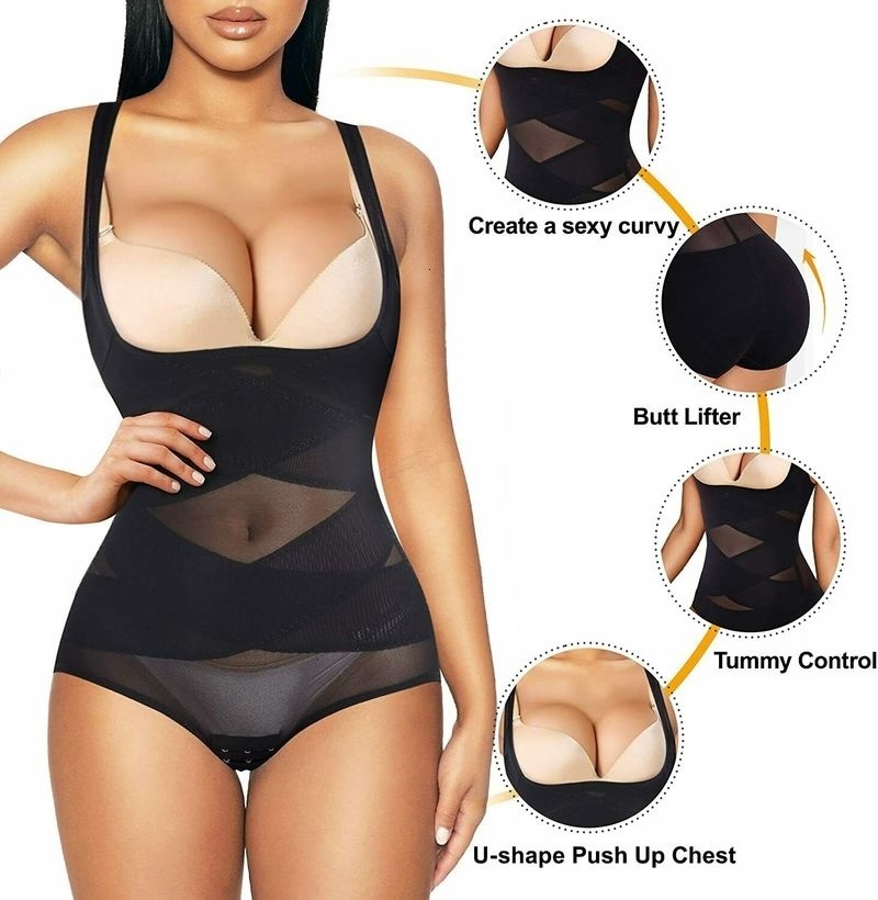 Waist Tummy Shaper Women Waist trainer body shaper butt lifter Shapewear Bodysuit Belly Control belt Slimming pants Underwear Fajas Colombianas Top 23
