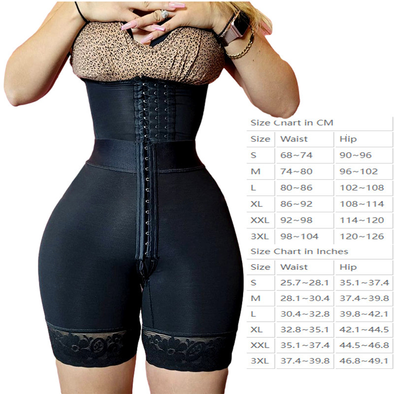 Womens Shapers Fajas Colombianas Originales High Compression Butt Lifter Shorts Charming Curves Slimming PushUp Ass Lift Hips Waist Control 230327
