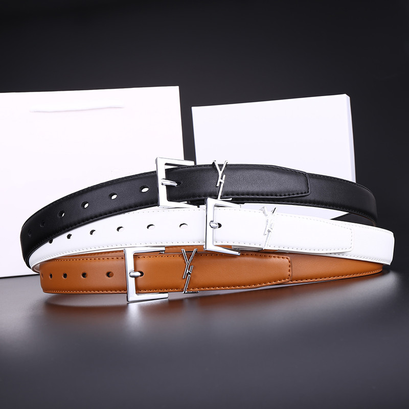 Belt for Women Genuine Leather 3cm Width Top High Quality Men Designer Belts S Buckle cnosme Womens Waistband wholesale, With box
Belt for Women Genuine Leather 3cm Width Top High Quality Men Designer Belts S Buckle cnosme Womens Waistband wholesale, With box