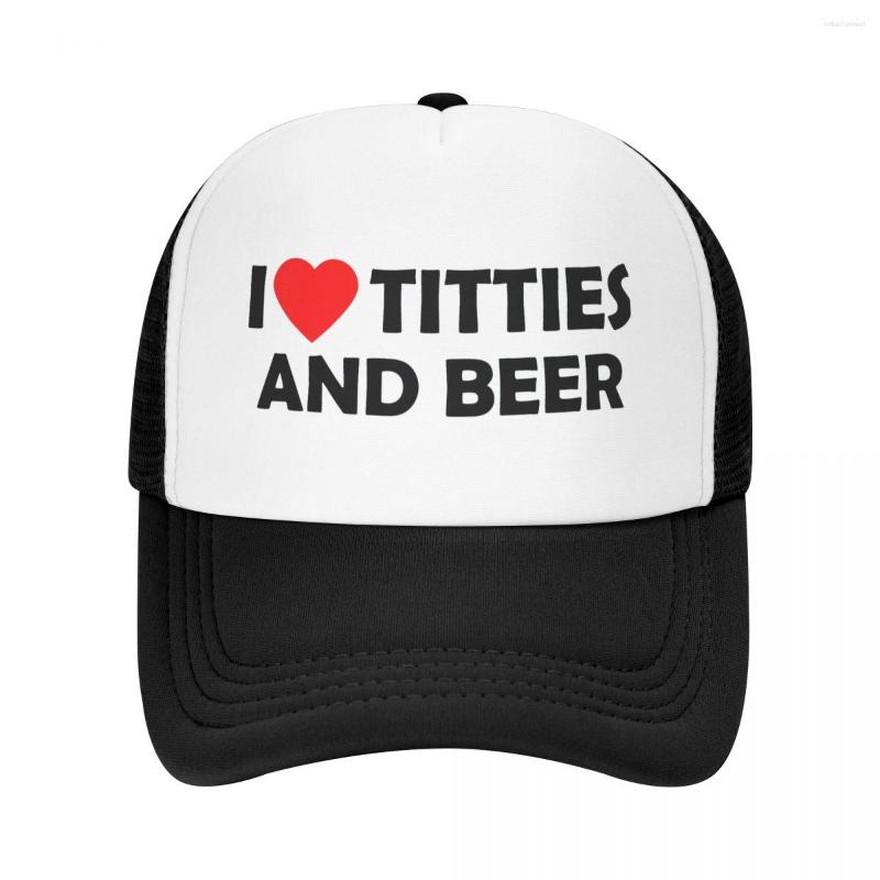 Ball Caps I Heart Titties And Beer Baseball Cap Men Women Breathable Trucker Hat Streetwear Snapback Summer Hats, Green
Ball Caps I Heart Titties And Beer Baseball Cap Men Women Breathable Trucker Hat Streetwear Snapback Summer Hats, Green