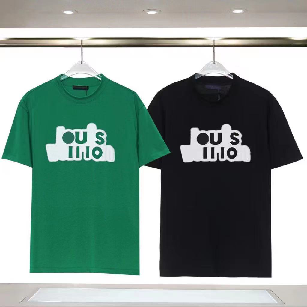 Summer Men's T-Shirts fashion Mens Womens Designers T Shirts Long Sleeve Tops Luxurys Letter Cotton Tshirts Clothing Polos Short Sleeve High1 Quality Clothes
Summer Men's T-Shirts fashion Mens Womens Designers T Shirts Long Sleeve Tops Luxurys Letter Cotton Tshirts Clothing Polos Short Sleeve High1 Quality Clothes