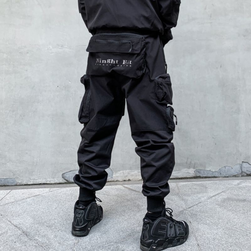 Men's Pants PFNW Autumn Spring Functional Style Overalls Men's Fashion Loose Darkwear Casual Youth Cargo Pants 12A5577 230327
