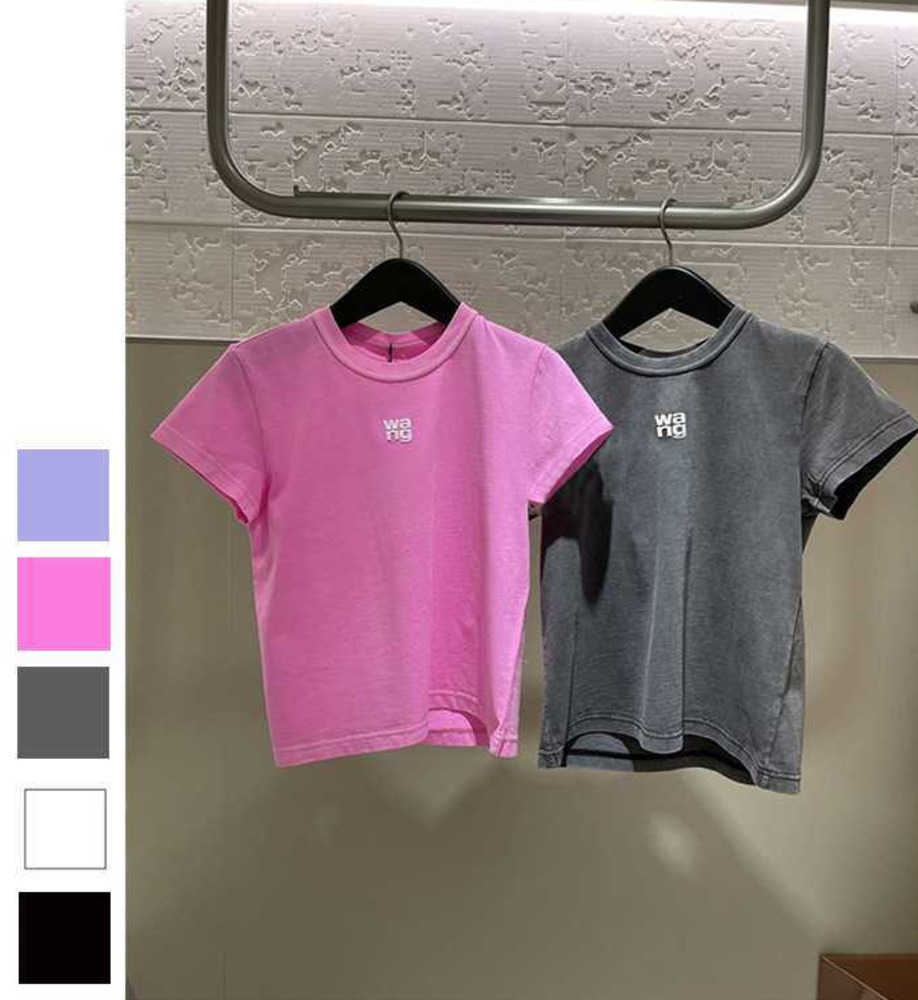 Aw king 2023 spring designer summer new women' cotton top foam letter printing wang old short-sleeved t-shirt Sports and leisure, White
Aw king 2023 spring designer summer new women' cotton top foam letter printing wang old short-sleeved t-shirt Sports and leisure, White