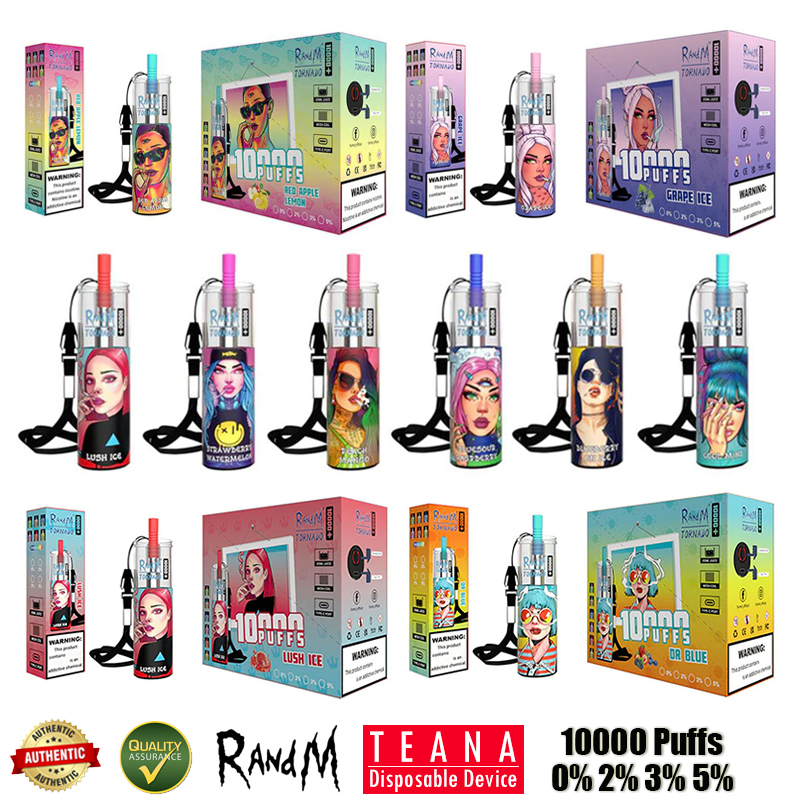 Authentic RandM Tornado 10000 Plus E Cigarette R and M 10K Puffs Rechargeable Disposable Vape 20ml Pods Carts Mesh Coil Vapes Pen
Authentic RandM Tornado 10000 Plus E Cigarette R and M 10K Puffs Rechargeable Disposable Vape 20ml Pods Carts Mesh Coil Vapes Pen