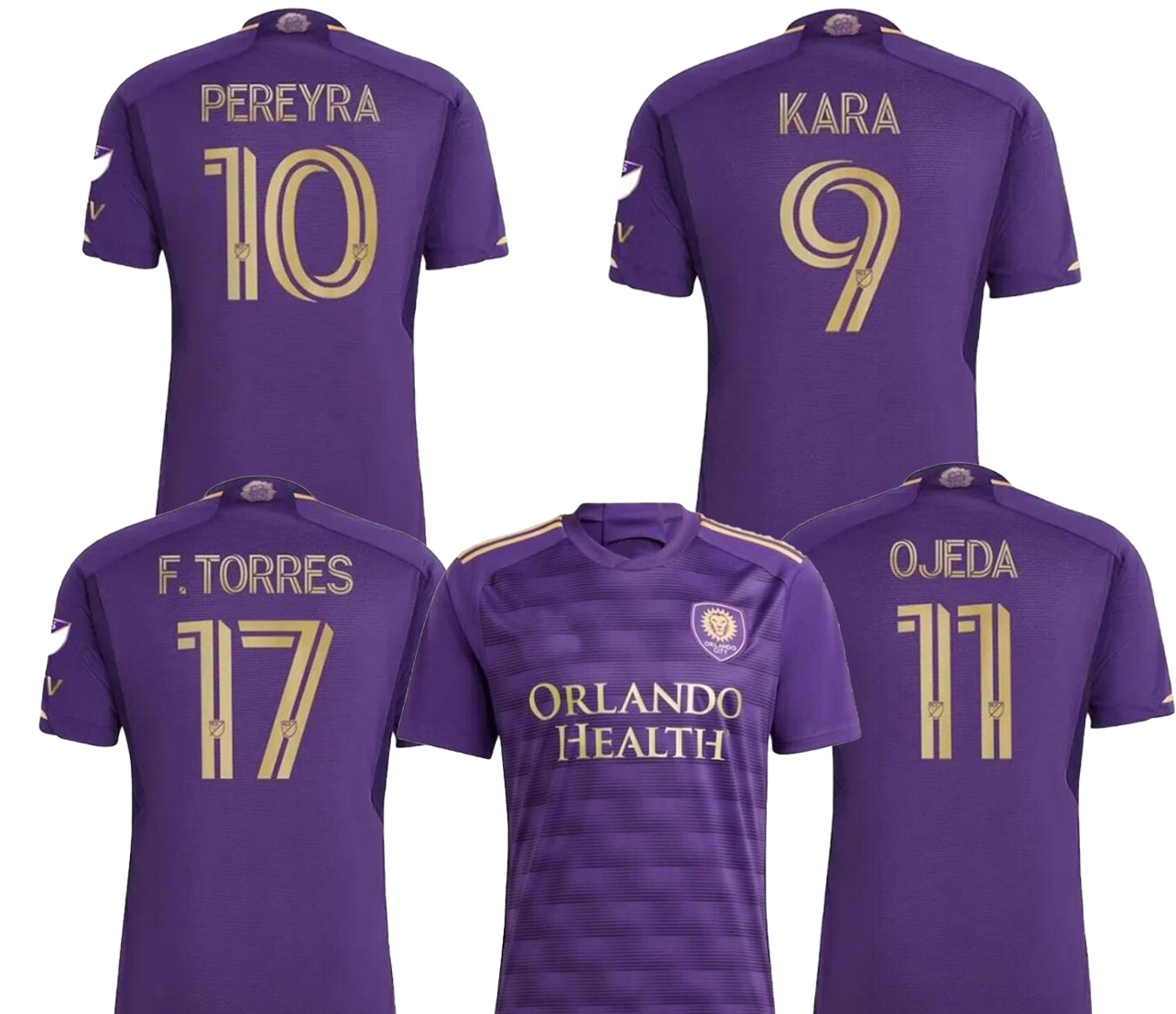 Orlando city 2023 Soccer Jerseys 23-24 Customized 9 KARA 10 PEREYRA 11 OJEDA 17 F.TORRES Custom Football wear, 23-24 home
Orlando city 2023 Soccer Jerseys 23-24 Customized 9 KARA 10 PEREYRA 11 OJEDA 17 F.TORRES Custom Football wear, 23-24 home