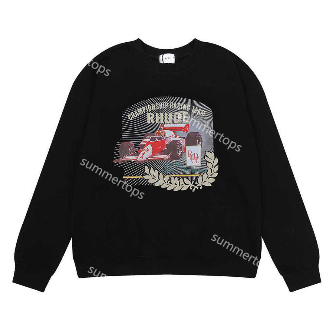 RHUDE Designer Sweatshirt GRAN PRIX CIRCUIT DE MONACO Print Men Women Streetwear Mens Sweatshirt Cotton Crewneck Hip Hop High Street Pullover Hoodies F033
RHUDE Designer Sweatshirt GRAN PRIX CIRCUIT DE MONACO Print Men Women Streetwear Mens Sweatshirt Cotton Crewneck Hip Hop High Street Pullover Hoodies F033