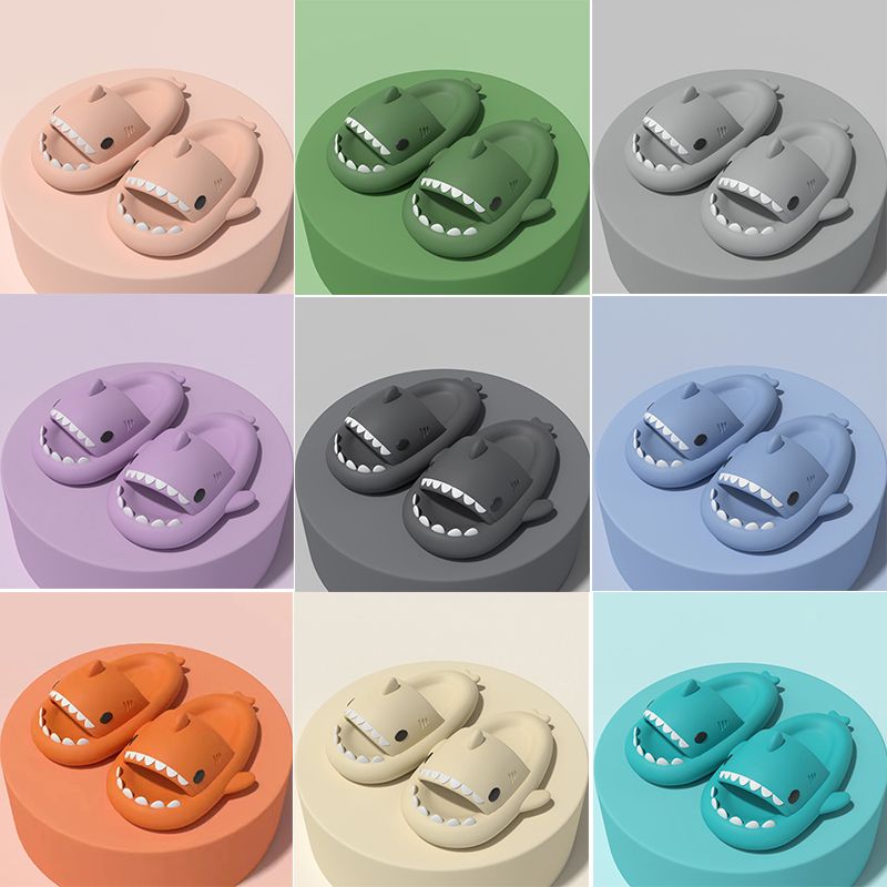 Shark Slippers Summer Sandals For Men Women Home Anti-skid Solid Color Couple Parents Kids Outdoor Cool Indoor Household Funny Slipper platform slides
Shark Slippers Summer Sandals For Men Women Home Anti-skid Solid Color Couple Parents Kids Outdoor Cool Indoor Household Funny Slipper platform slides