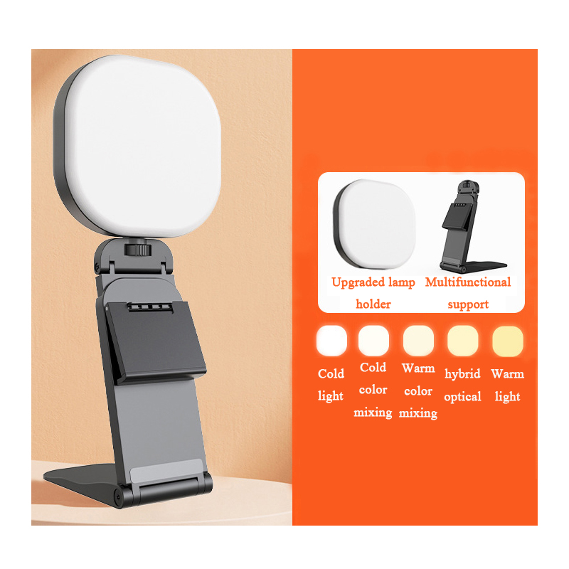 Portable Rechargeable Clip for Multifunctional Self Portrait Video Photography Makeup Fill Light Computer Accessories for Mobile Phones Laptops and Co