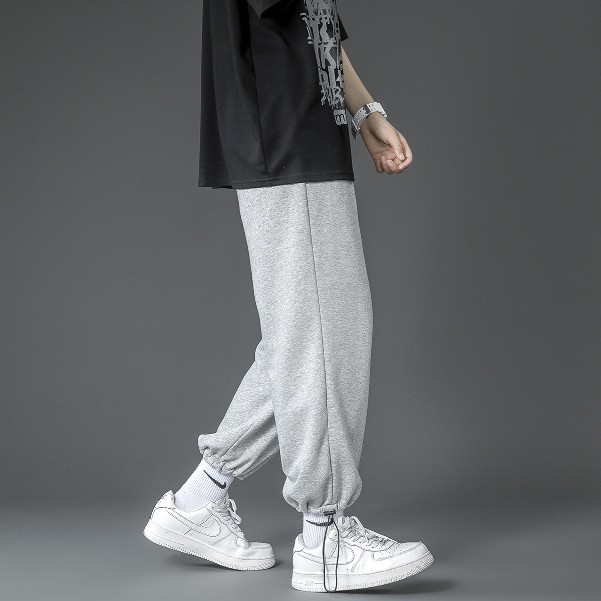 Men's Pants Streetwear Sweatpants Casual pants men Fashion Harem Pants Ankle-length Mens Joggers Sportwear Trousers 230327