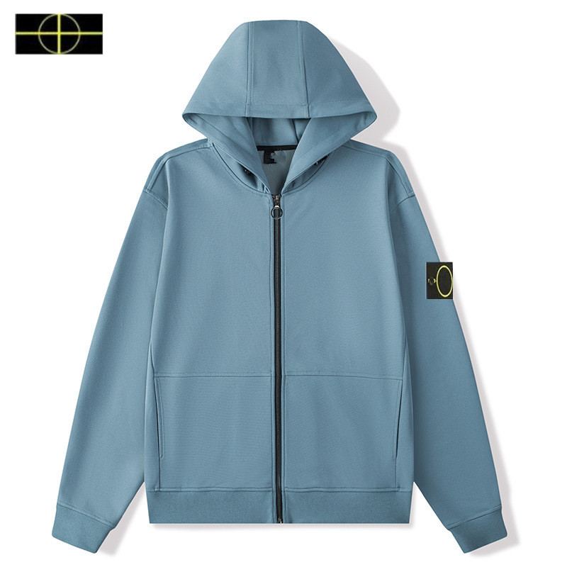 2023 New Hoodie Men's Stone Sweater island Cardigan Zipper Sports Windbreaker Long Sleeve Knitted Sportswear, Blue
2023 New Hoodie Men's Stone Sweater island Cardigan Zipper Sports Windbreaker Long Sleeve Knitted Sportswear, Blue