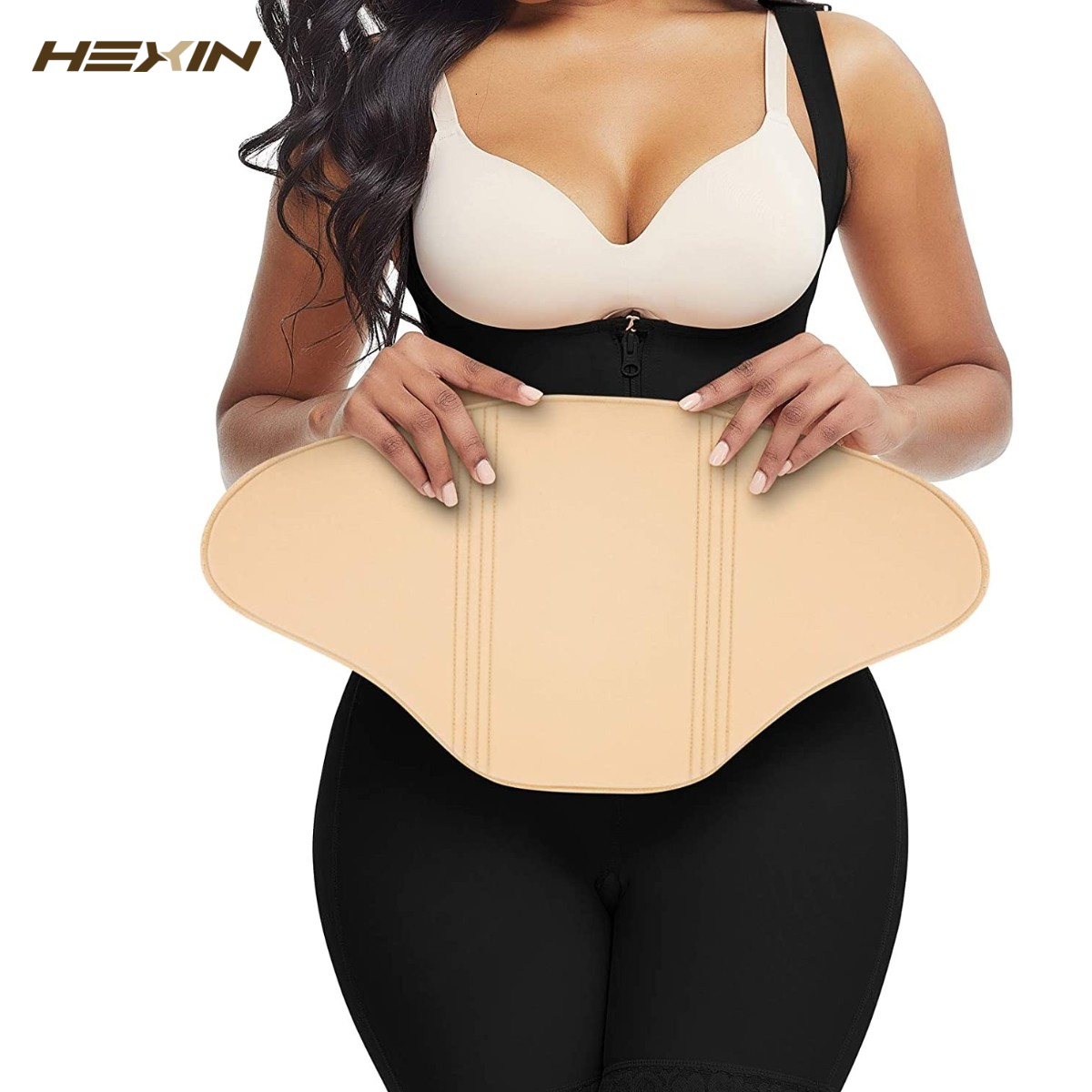 Waist Tummy Shaper HEXIN Ab Board Post Surgery Compression Board Skin-Friendly Lipo Foam Flattening Abdominal Board Tummy Tuck Postpartum Recovery 230