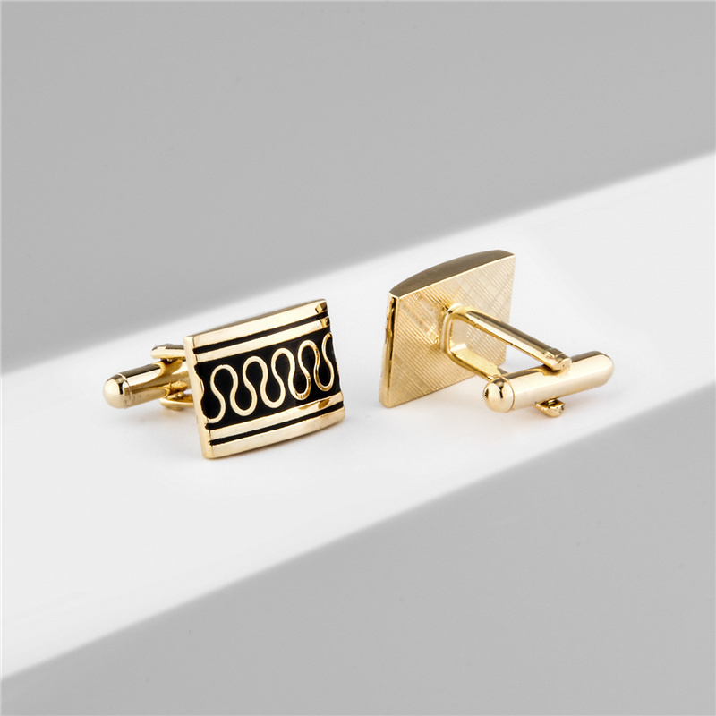 Cuff Links 4 Pairs Cufflinks For Mens With Gift Box Man Shirt Cufflinks Wedding Guests Gifts Men Gift For Husband Jewelry Business Tie Clip 230325